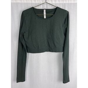 Lululemon Athletica Dark Green Long Sleeve Top 12